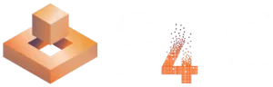 White logo S4IC, SAP Partner in Belgium